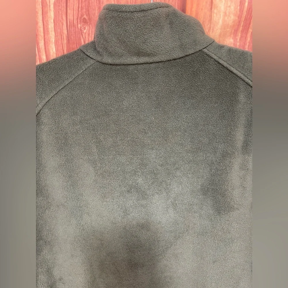 Columbia gray sleeveless warm fleece zipper closure side pockets vest size L - Picture 8 of 12